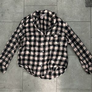 Black and Pink Plaid pajamas